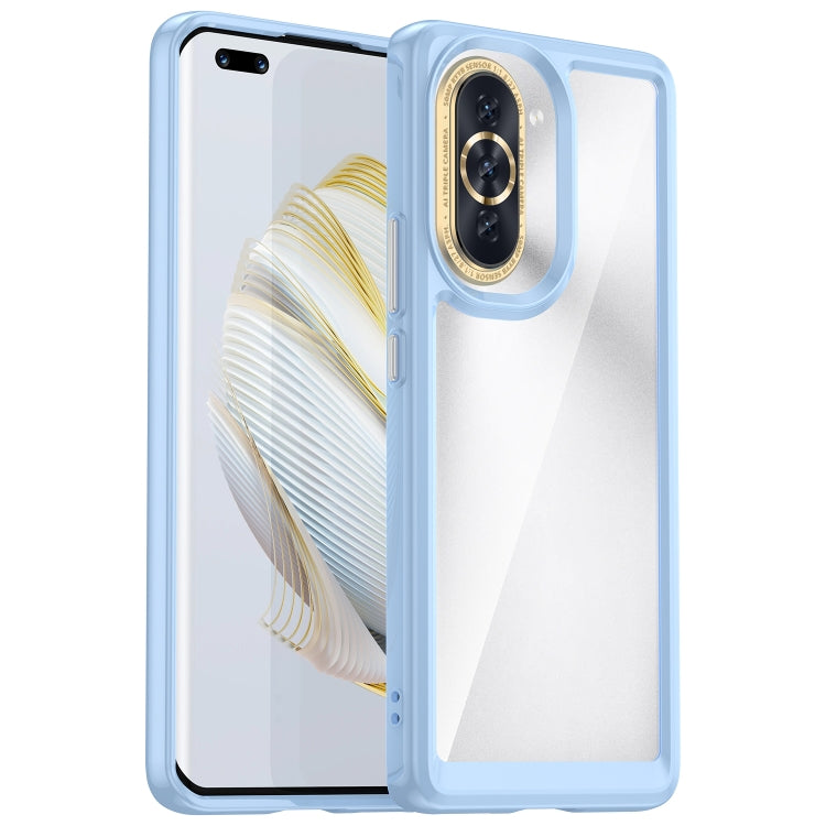Custodia per telefono in acrilico + TPU serie colorata, For Huawei nova 10, For Huawei nova 10 Pro