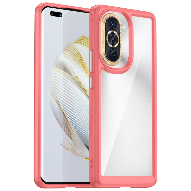 Custodia per telefono in acrilico + TPU serie colorata, For Huawei nova 10, For Huawei nova 10 Pro