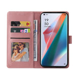 Custodia per telefono in pelle magnetica GQUTROBE Skin Feel, For OPPO Find X3 Pro, For OPPO A7 2018, For OPPO A15 4G, For OPPO A52