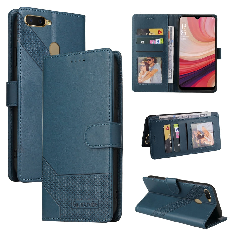 Custodia per telefono in pelle magnetica GQUTROBE Skin Feel, For OPPO Find X3 Pro, For OPPO A7 2018, For OPPO A15 4G, For OPPO A52