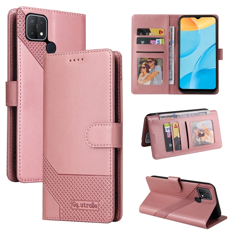 Custodia per telefono in pelle magnetica GQUTROBE Skin Feel, For OPPO Find X3 Pro, For OPPO A7 2018, For OPPO A15 4G, For OPPO A52
