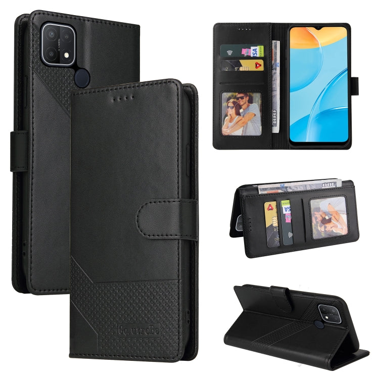 Custodia per telefono in pelle magnetica GQUTROBE Skin Feel, For OPPO Find X3 Pro, For OPPO A7 2018, For OPPO A15 4G, For OPPO A52