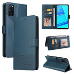 Custodia per telefono in pelle magnetica GQUTROBE Skin Feel, For OPPO Find X3 Pro, For OPPO A7 2018, For OPPO A15 4G, For OPPO A52