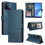 Custodia per telefono in pelle magnetica GQUTROBE Skin Feel, For OPPO A53, For OPPO A55 5G, For OPPO A74 / F19, For OPPO A92s