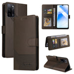 Custodia per telefono in pelle magnetica GQUTROBE Skin Feel, For OPPO A53, For OPPO A55 5G, For OPPO A74 / F19, For OPPO A92s