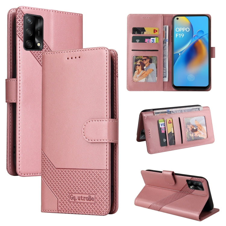 Custodia per telefono in pelle magnetica GQUTROBE Skin Feel, For OPPO A53, For OPPO A55 5G, For OPPO A74 / F19, For OPPO A92s