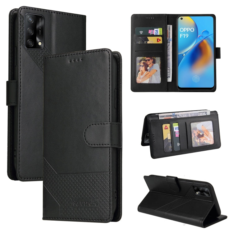 Custodia per telefono in pelle magnetica GQUTROBE Skin Feel, For OPPO A53, For OPPO A55 5G, For OPPO A74 / F19, For OPPO A92s