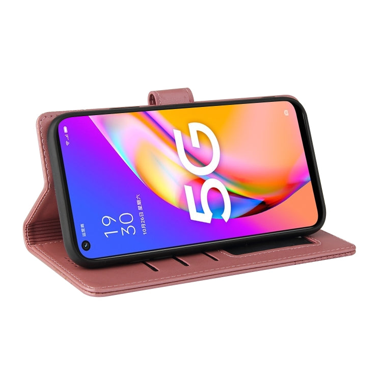 Custodia per telefono in pelle magnetica GQUTROBE Skin Feel, For OPPO A93 5G, For OPPO A94, For OPPO F17 Pro / A93, For Realme 8i