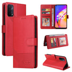 Custodia per telefono in pelle magnetica GQUTROBE Skin Feel, For OPPO A93 5G, For OPPO A94, For OPPO F17 Pro / A93, For Realme 8i