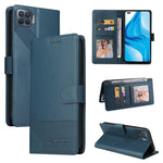 Custodia per telefono in pelle magnetica GQUTROBE Skin Feel, For OPPO A93 5G, For OPPO A94, For OPPO F17 Pro / A93, For Realme 8i
