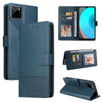 Custodia per telefono in pelle magnetica GQUTROBE Skin Feel, For Realme 8, For Realme C11, For Realme C15, For Realme C20