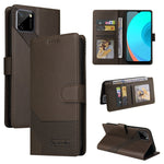 Custodia per telefono in pelle magnetica GQUTROBE Skin Feel, For Realme 8, For Realme C11, For Realme C15, For Realme C20