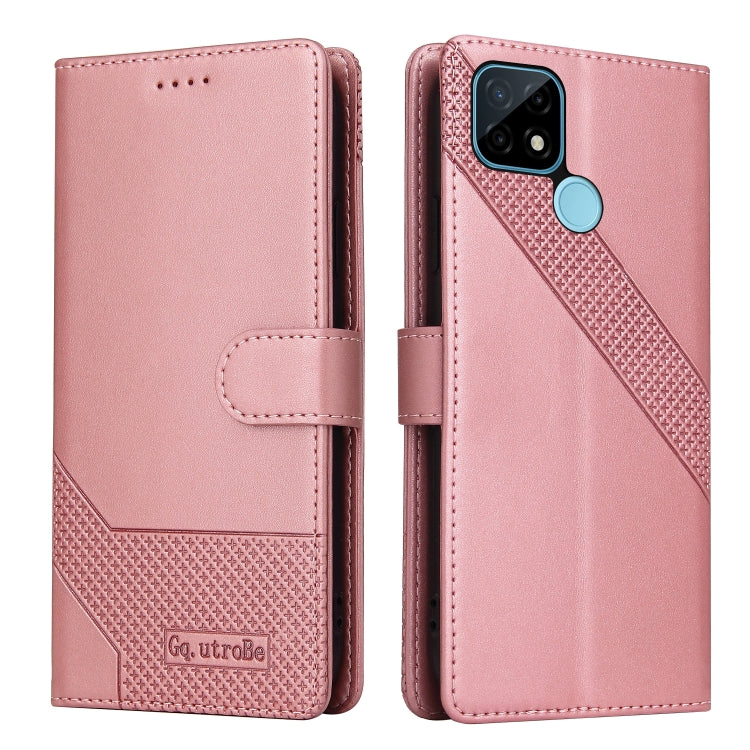 Custodia per telefono in pelle magnetica GQUTROBE Skin Feel, For Realme C21, For Realme C21Y, For Realme GT 5G, For Realme V13 5G