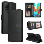 Custodia per telefono in pelle magnetica GQUTROBE Skin Feel, For Realme C21, For Realme C21Y, For Realme GT 5G, For Realme V13 5G