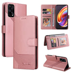 Custodia per telefono in pelle magnetica GQUTROBE Skin Feel, For Realme X7 Pro