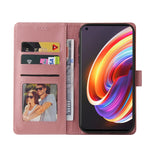 Custodia per telefono in pelle magnetica GQUTROBE Skin Feel, For Realme X7 Pro