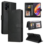 Custodia per telefono in pelle magnetica GQUTROBE Skin Feel, For Realme X7 Pro