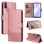 Custodia per telefono in pelle magnetica GQUTROBE Skin Feel, For Xiaomi Redmi 7A, For Xiaomi Redmi 9A, For Xiaomi Redmi 9C, For Xiaomi Redmi 9T