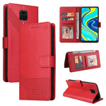Custodia per telefono in pelle magnetica GQUTROBE Skin Feel, For Xiaomi Redmi K20, For Xiaomi Redmi Note 9 Pro, For Xiaomi Redmi Note 9T, For Xiaomi Redmi Note 8 Pro