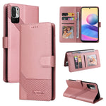 Custodia per telefono in pelle magnetica GQUTROBE Skin Feel, For Xiaomi Redmi Note 10 5G, For Xiaomi Redmi Note 10 Pro, For Xiaomi Redmi 8, For Xiaomi Redmi 9