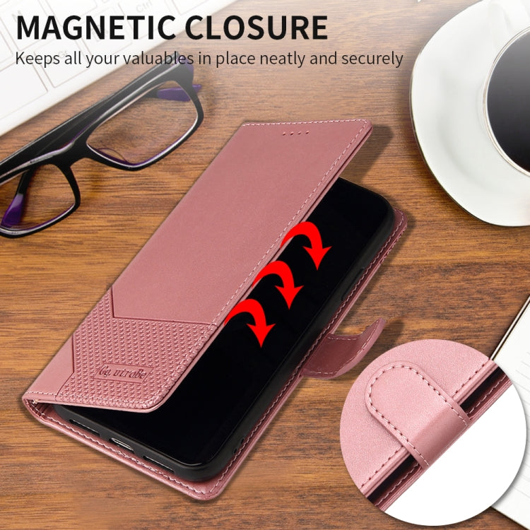 Custodia per telefono in pelle magnetica GQUTROBE Skin Feel, For Xiaomi Redmi Note 10 5G, For Xiaomi Redmi Note 10 Pro, For Xiaomi Redmi 8, For Xiaomi Redmi 9