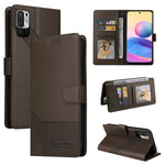 Custodia per telefono in pelle magnetica GQUTROBE Skin Feel, For Xiaomi Redmi Note 10 5G, For Xiaomi Redmi Note 10 Pro, For Xiaomi Redmi 8, For Xiaomi Redmi 9