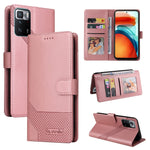 Custodia per telefono in pelle magnetica GQUTROBE Skin Feel, For Xiaomi Redmi Note 10 5G, For Xiaomi Redmi Note 10 Pro, For Xiaomi Redmi 8, For Xiaomi Redmi 9