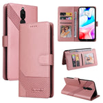 Custodia per telefono in pelle magnetica GQUTROBE Skin Feel, For Xiaomi Redmi Note 10 5G, For Xiaomi Redmi Note 10 Pro, For Xiaomi Redmi 8, For Xiaomi Redmi 9