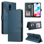 Custodia per telefono in pelle magnetica GQUTROBE Skin Feel, For Xiaomi Redmi Note 10 5G, For Xiaomi Redmi Note 10 Pro, For Xiaomi Redmi 8, For Xiaomi Redmi 9