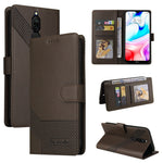 Custodia per telefono in pelle magnetica GQUTROBE Skin Feel, For Xiaomi Redmi Note 10 5G, For Xiaomi Redmi Note 10 Pro, For Xiaomi Redmi 8, For Xiaomi Redmi 9
