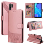 Custodia per telefono in pelle magnetica GQUTROBE Skin Feel, For Xiaomi Redmi Note 10 5G, For Xiaomi Redmi Note 10 Pro, For Xiaomi Redmi 8, For Xiaomi Redmi 9