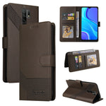 Custodia per telefono in pelle magnetica GQUTROBE Skin Feel, For Xiaomi Redmi Note 10 5G, For Xiaomi Redmi Note 10 Pro, For Xiaomi Redmi 8, For Xiaomi Redmi 9