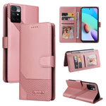 Custodia per telefono in pelle magnetica GQUTROBE Skin Feel, For Xiaomi Redmi 10, For Xiaomi Redmi Note 7, For Xiaomi Redmi Note 10 4G, For Xiaomi Redmi Note 11 4G Global