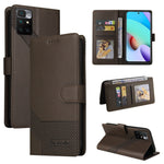 Custodia per telefono in pelle magnetica GQUTROBE Skin Feel, For Xiaomi Redmi 10, For Xiaomi Redmi Note 7, For Xiaomi Redmi Note 10 4G, For Xiaomi Redmi Note 11 4G Global