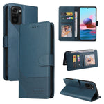 Custodia per telefono in pelle magnetica GQUTROBE Skin Feel, For Xiaomi Redmi 10, For Xiaomi Redmi Note 7, For Xiaomi Redmi Note 10 4G, For Xiaomi Redmi Note 11 4G Global