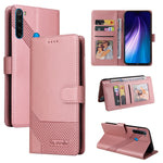 Custodia per telefono in pelle magnetica GQUTROBE Skin Feel, For Xiaomi Redmi Note 8, For Xiaomi Redmi Note 8T, For Xiaomi Redmi Note 9 / 10X 4G, For Xiaomi Redmi Note 11 Pro