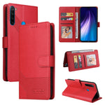 Custodia per telefono in pelle magnetica GQUTROBE Skin Feel, For Xiaomi Redmi Note 8, For Xiaomi Redmi Note 8T, For Xiaomi Redmi Note 9 / 10X 4G, For Xiaomi Redmi Note 11 Pro