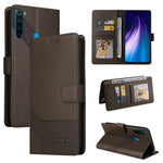 Custodia per telefono in pelle magnetica GQUTROBE Skin Feel, For Xiaomi Redmi Note 8, For Xiaomi Redmi Note 8T, For Xiaomi Redmi Note 9 / 10X 4G, For Xiaomi Redmi Note 11 Pro