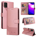 Custodia per telefono in pelle magnetica GQUTROBE Skin Feel, For Xiaomi Mi 10 Lite, For Xiaomi Mi 11 Lite, For Xiaomi Poco F3, For Xiaomi Poco X3 NFC