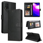 Custodia per telefono in pelle magnetica GQUTROBE Skin Feel, For Xiaomi Mi 10 Lite, For Xiaomi Mi 11 Lite, For Xiaomi Poco F3, For Xiaomi Poco X3 NFC