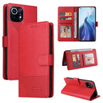 Custodia per telefono in pelle magnetica GQUTROBE Skin Feel, For Xiaomi Mi 10T Lite, For Xiaomi Mi 10T Pro, For Xiaomi Mi 11, For Xiaomi 11T / 11T Pro