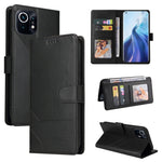 Custodia per telefono in pelle magnetica GQUTROBE Skin Feel, For Xiaomi Mi 10T Lite, For Xiaomi Mi 10T Pro, For Xiaomi Mi 11, For Xiaomi 11T / 11T Pro