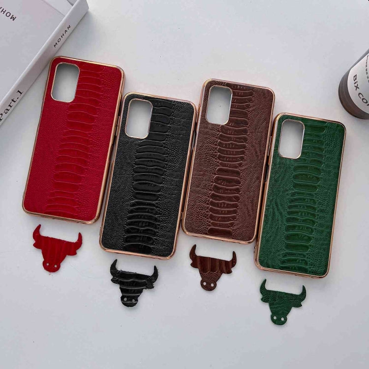 Custodia per telefono galvanica nano serie Weilai in vera pelle, For Samsung Galaxy A13 4G, For Samsung Galaxy A23 4G, For Samsung Galaxy A23 5G, For Samsung Galaxy A33 5G, For Samsung Galaxy A53 5G, For Samsung Galaxy A73 5G                           ...