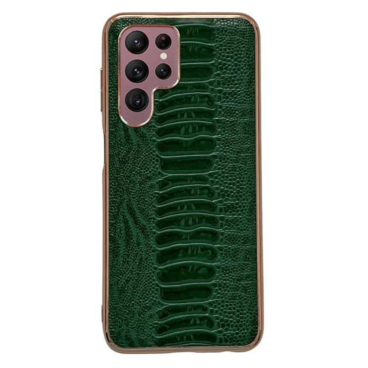 Custodia per telefono galvanica nano serie Weilai in vera pelle, For Samsung Galaxy A13 4G, For Samsung Galaxy A23 4G, For Samsung Galaxy A23 5G, For Samsung Galaxy A33 5G, For Samsung Galaxy A53 5G, For Samsung Galaxy A73 5G                           ...