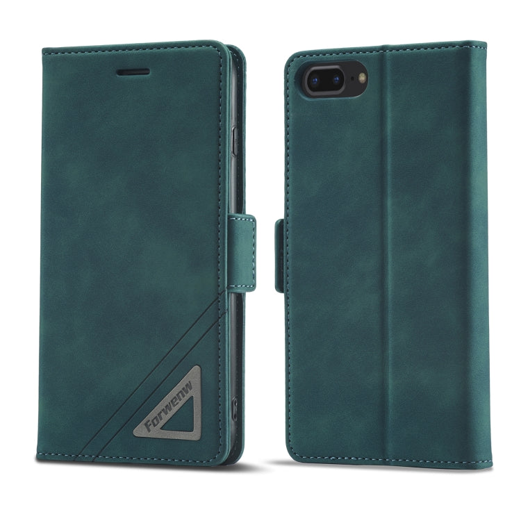 Forwenw Custodia per telefono in pelle con fibbia a doppio lato, For iPhone XS Max, For iPhone SE 2022 / SE 2020 / 7 / 8, For iPhone 7 Plus / 8 Plus