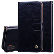 Custodia portafoglio in pelle per Samsung Galaxy A71
