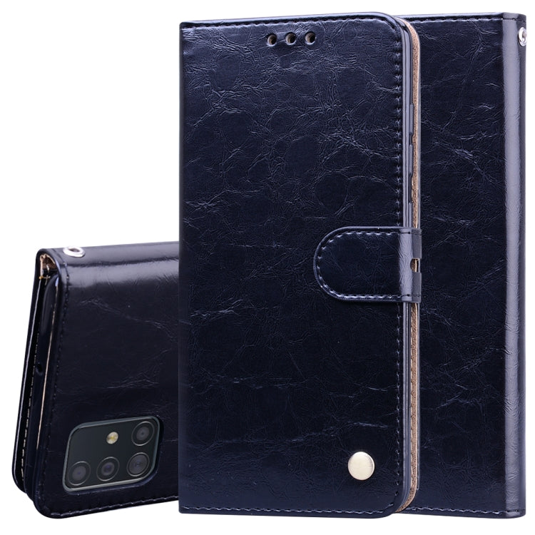 Custodia portafoglio in pelle per Samsung Galaxy A71