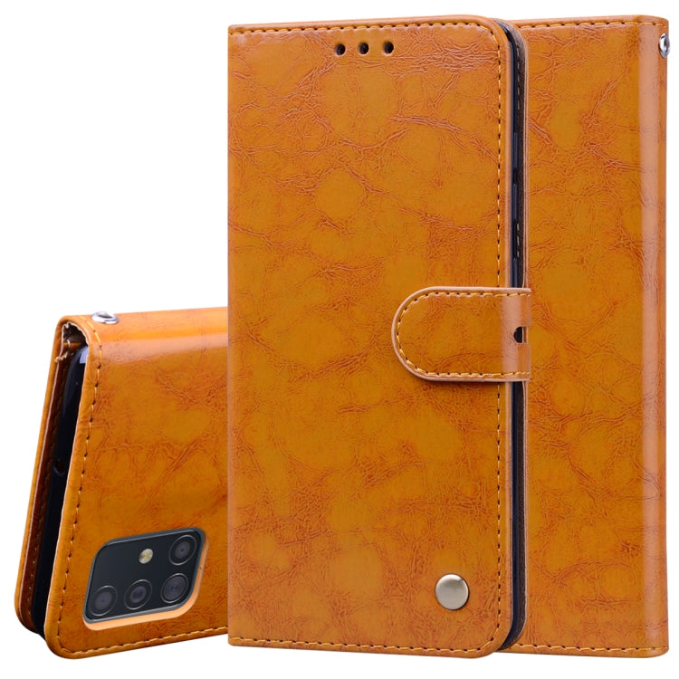 Custodia portafoglio in pelle per Samsung Galaxy A71