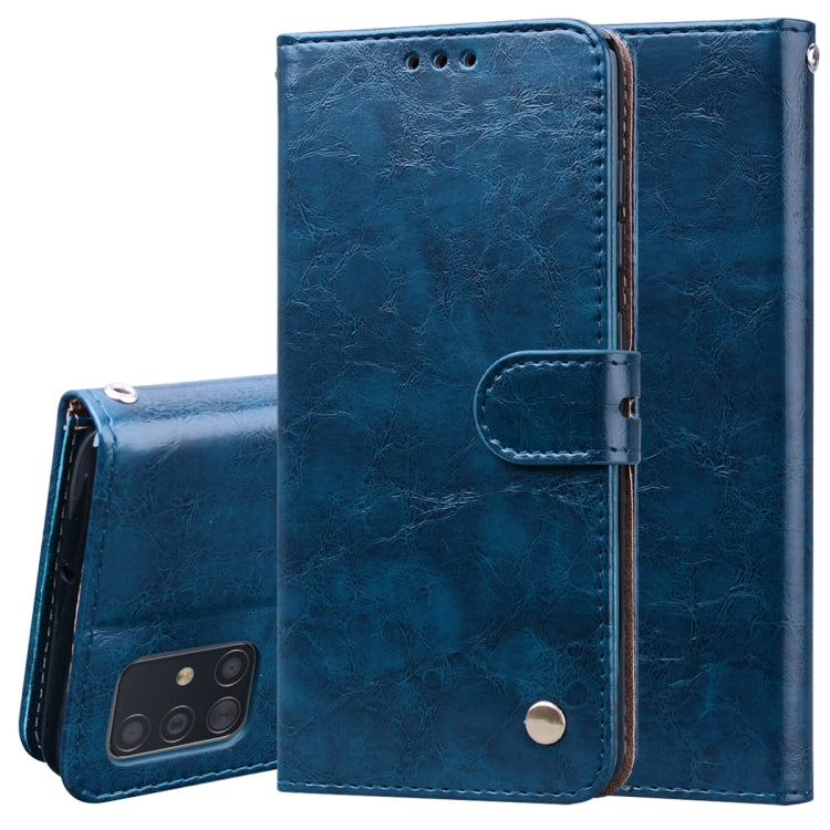 Custodia portafoglio in pelle per Samsung Galaxy A71