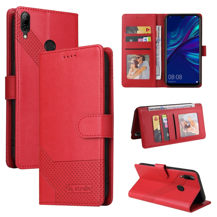 Custodia per telefono in pelle magnetica GQUTROBE Skin Feel, For Huawei P40 Lite, For Huawei P40 Pro, For Huawei P Smart 2019, For Huawei P Smart Z